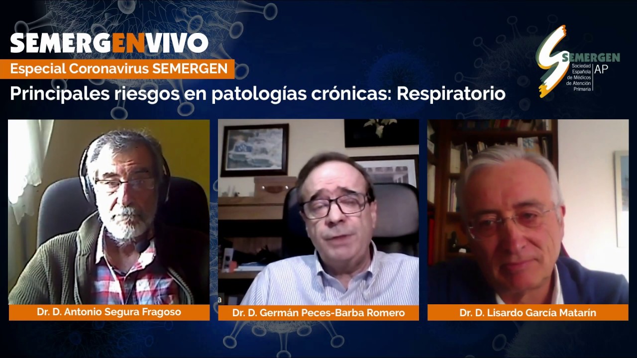Especial coronavirus SEMERGEN: Principales riesgos en Patologías Crónicas: Respiratorio