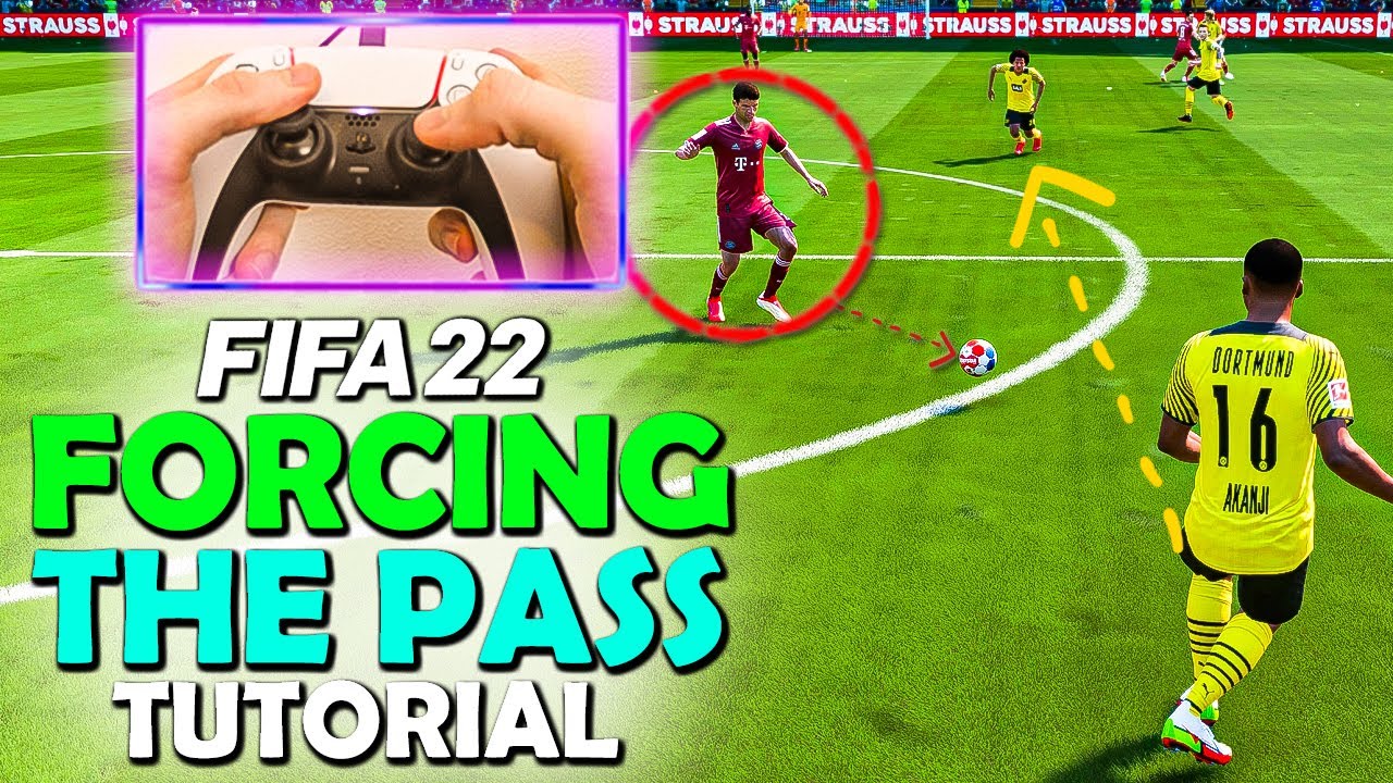 FIFA 22 PRO DEFENDING TRICK | How to BAIT YOUR OPPONENT into PASSING | FIFA 22 DEFENDING TUTORIAL
