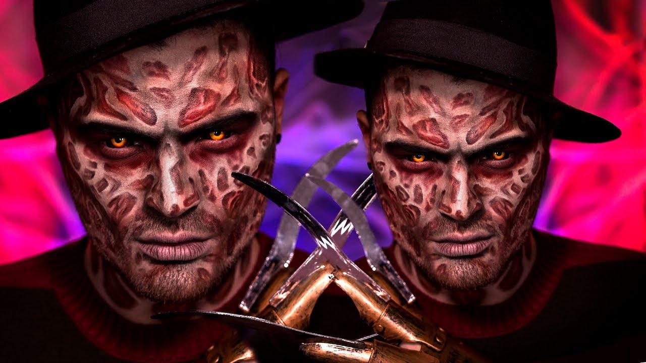 Freddy Krueger Halloween Makeup Tutorial