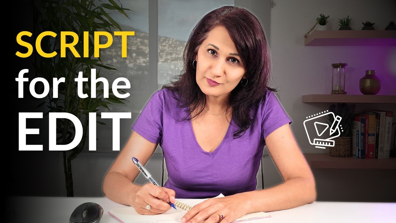 How I Script YouTube Videos that practically Edit themselves!