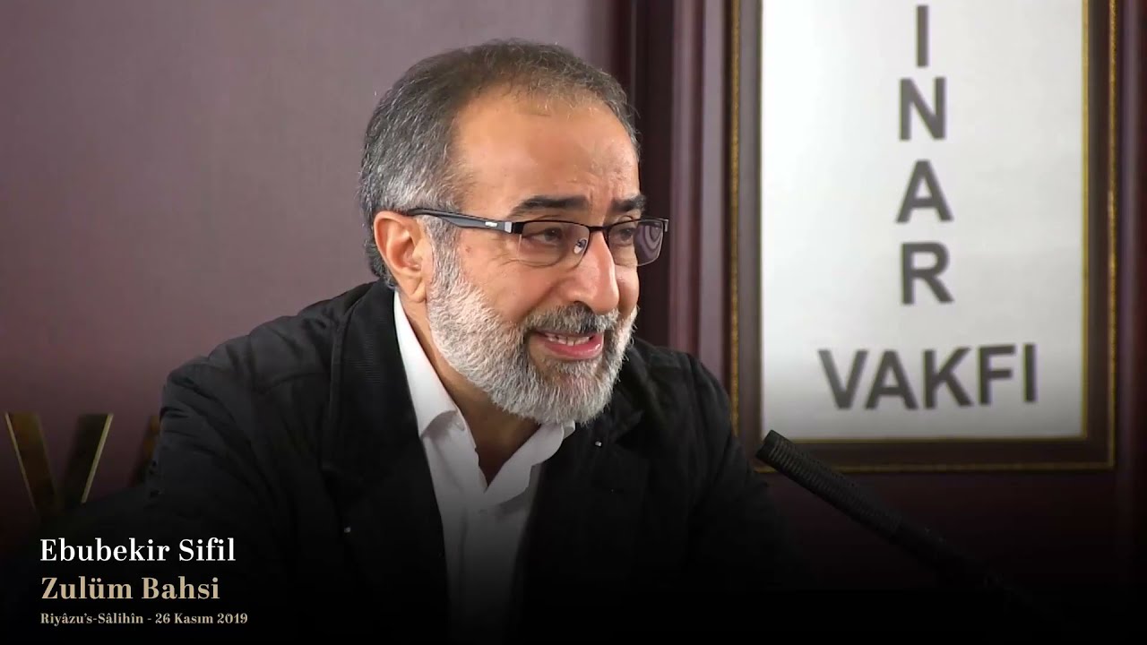 Ebubekir Sifil: “Aman diyim kul hakkı!”