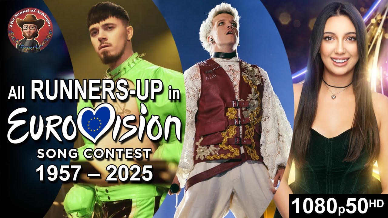 All Runners-Up 🥈 in Eurovision Song Contest (1957-2025)