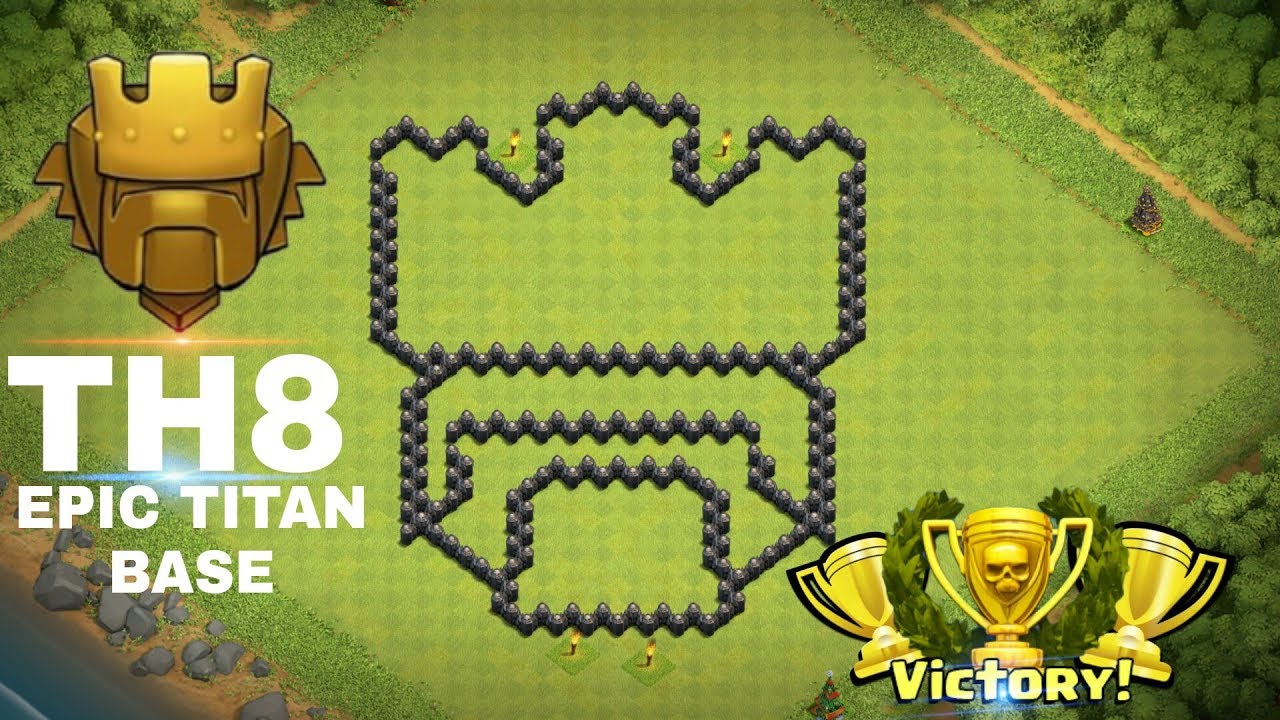 EPIC TH8 TITAN LEAGUE DESIGN BASE!!! MUST WATCH