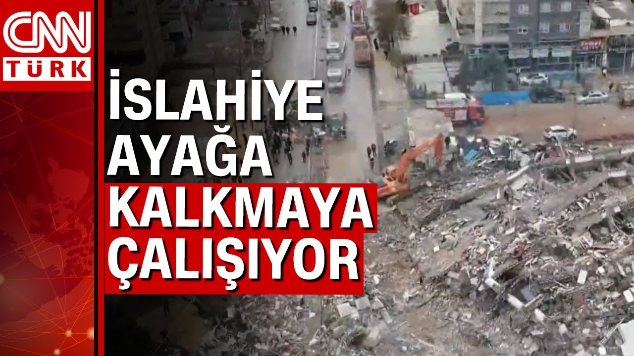 Depremin vurduğu İslahiye'den ayrılmak istemiyorlar