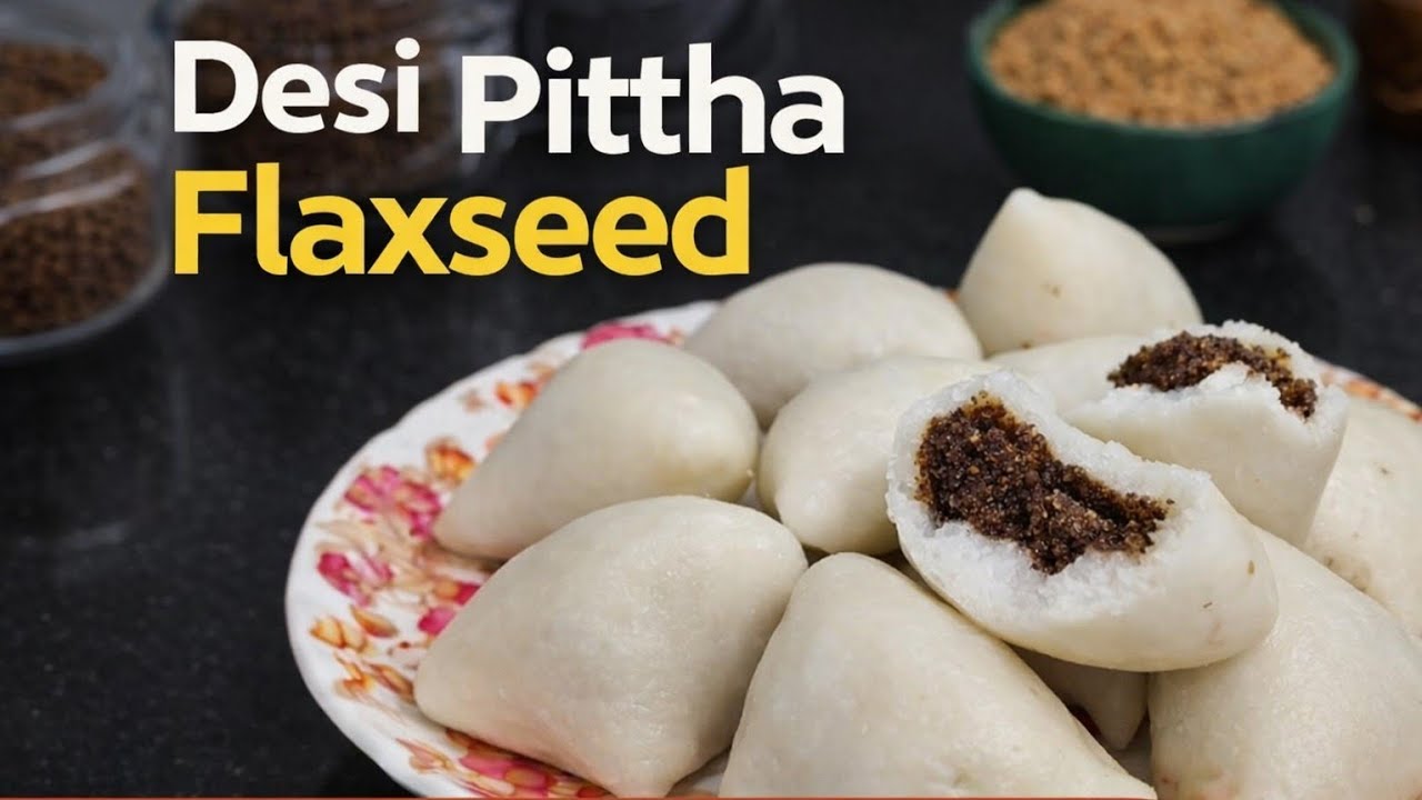 Tisi (alsi) pitha #Flaxseeds #food #youtubeshorts#viral #trending 
