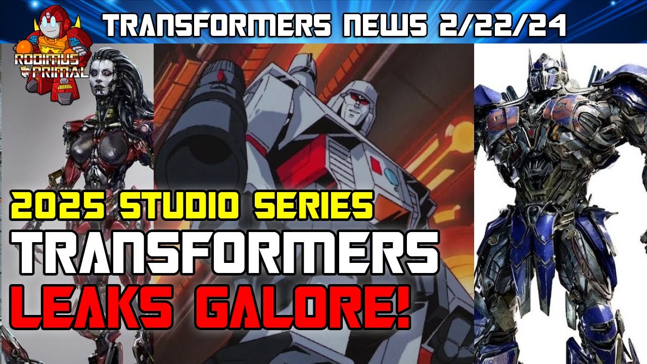 Transformers Studio Series 2025 Listings LEAKED!