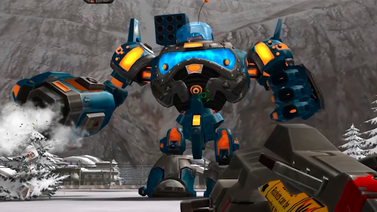 Serious Sam II Robot Hugo Boss Fight