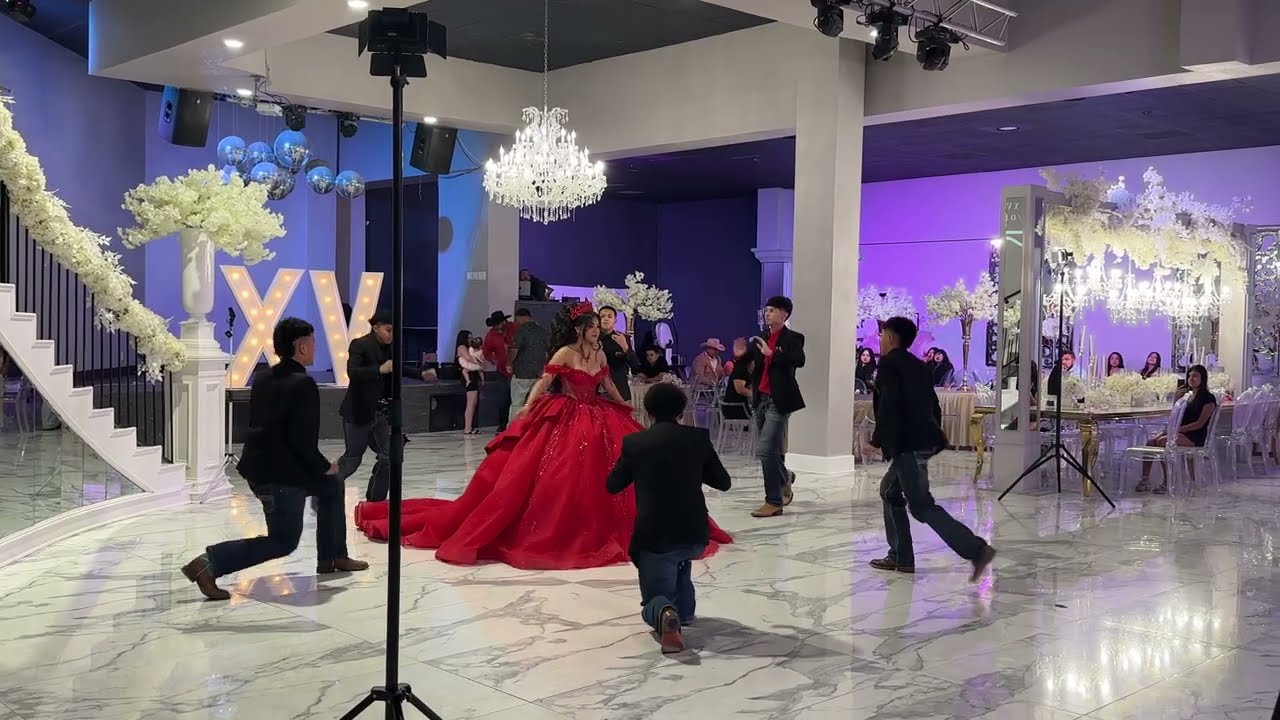 Lindsey’s Quinceañera Waltz Vals Dance in South Houston, Texas at Garza’s Reception Hall