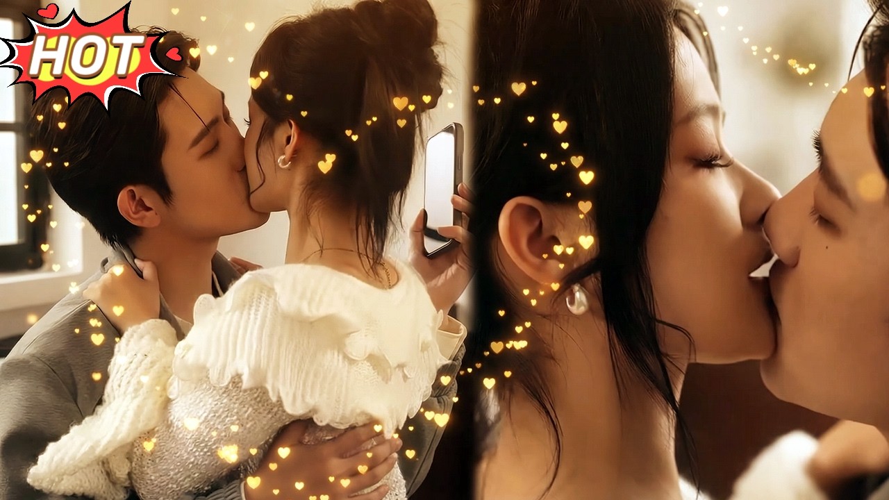 【Spicy Cuts】💋她故意在總裁打電話的時候坐上他腿撒嬌，總裁電話差點講不下去  #romance #cdrama #fyp #kiss #kissing #吻技教學