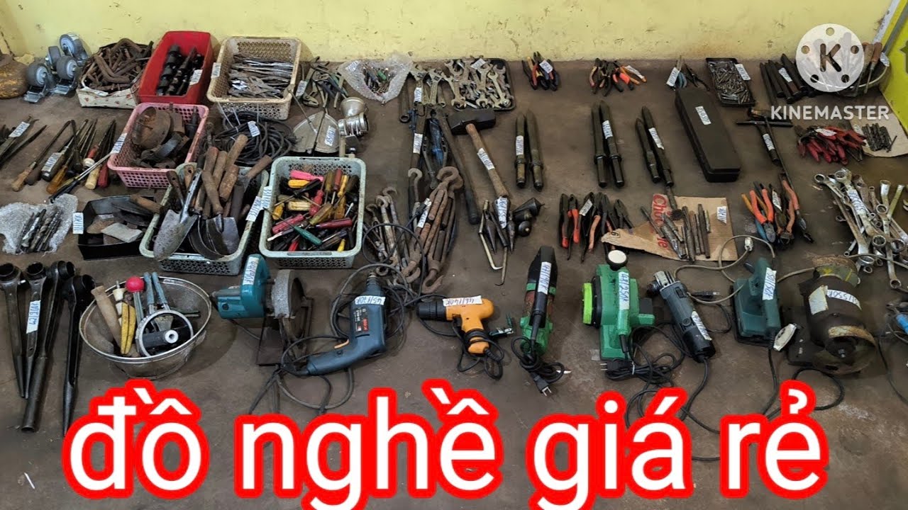 Video ngày 3/2. Đồ nghề giá rẻ. Chốt hàng trên Zalo 0968904789.