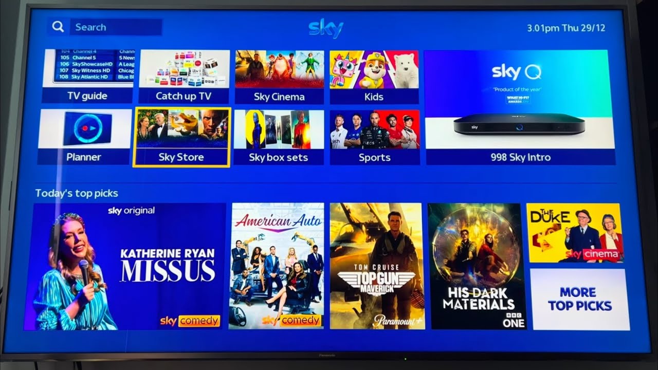 Sky+HD, Sky Q и Sky Stream