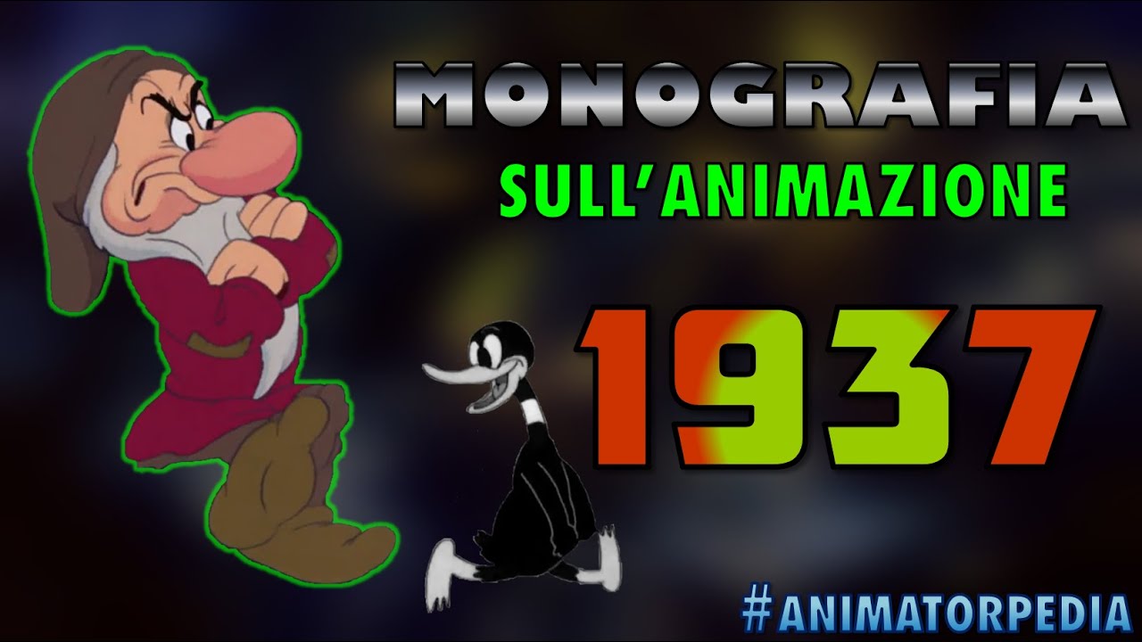 La STORIA di BIANCANEVE e DAFFY DUCK - l'ANIMAZIONE del 1937