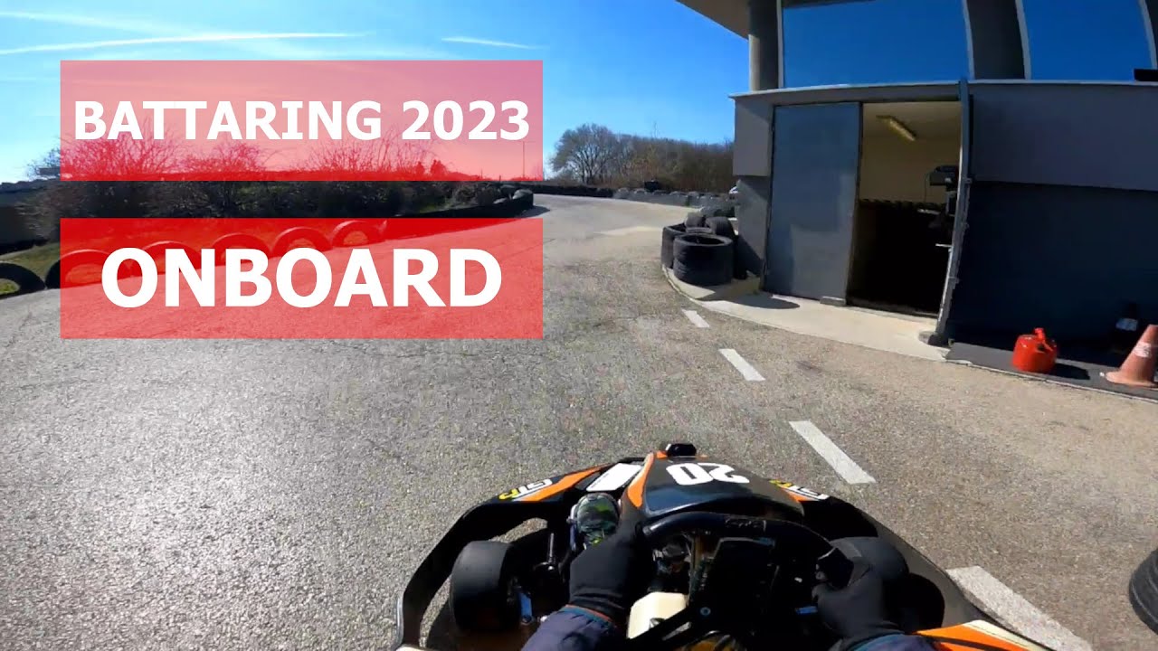 Battaring 2023 - Sonkoly Bálint gokartversenyző, onboard