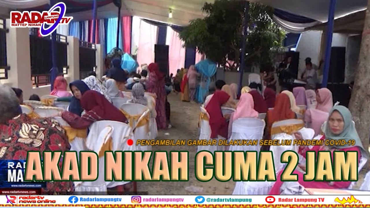 Catat : Akad  Nikah Maksimal 2 Jam, Bagaimana Kalau Sudah Sebar Undangan ?