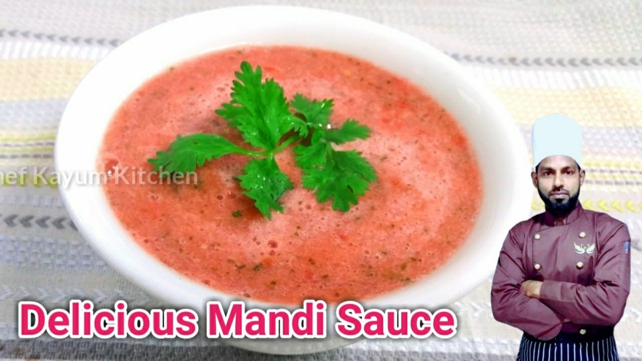 Arabic Mandi Sauce Recipe | How To Make Mandi Sauce By Chef Kayum Kitchen | Mandi Chutney Recipe