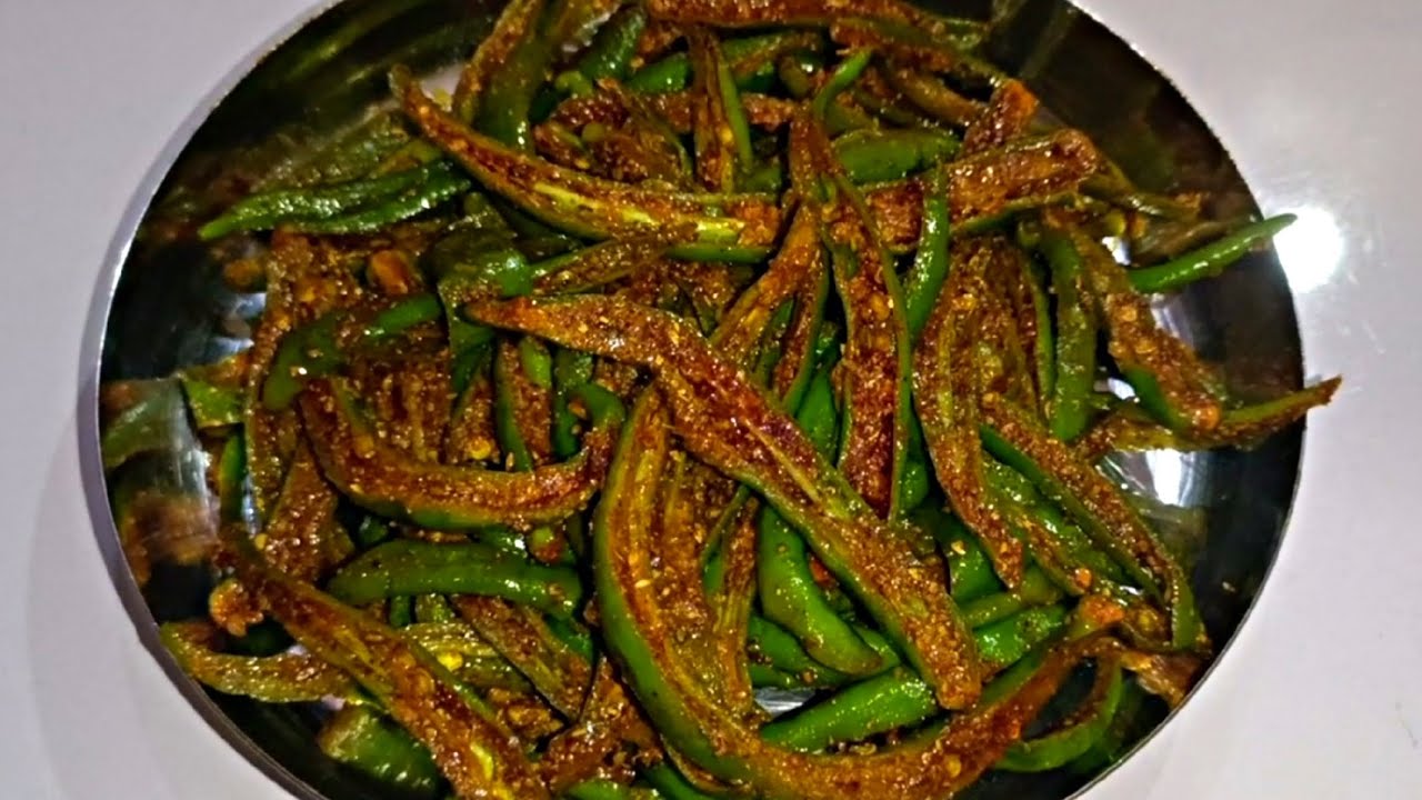 अगर मिर्च फ्राई ऐसे बनाओगे तो बिना भूख भी 4 रोटी इसी से खाओगे | Mirchi Fry | Hari Mirch Fry Recipe