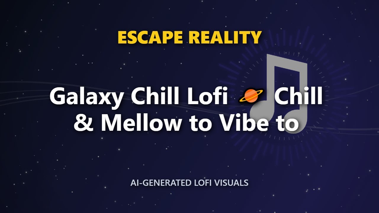 Galaxy Chill Lofi 🪐 Chill & Mellow to Vibe to