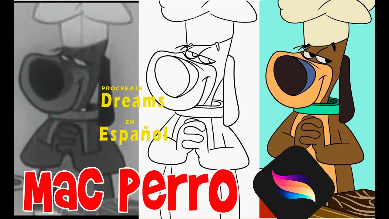 Mac perro el almuerzo de 1971/2025 Procreate Dreams -