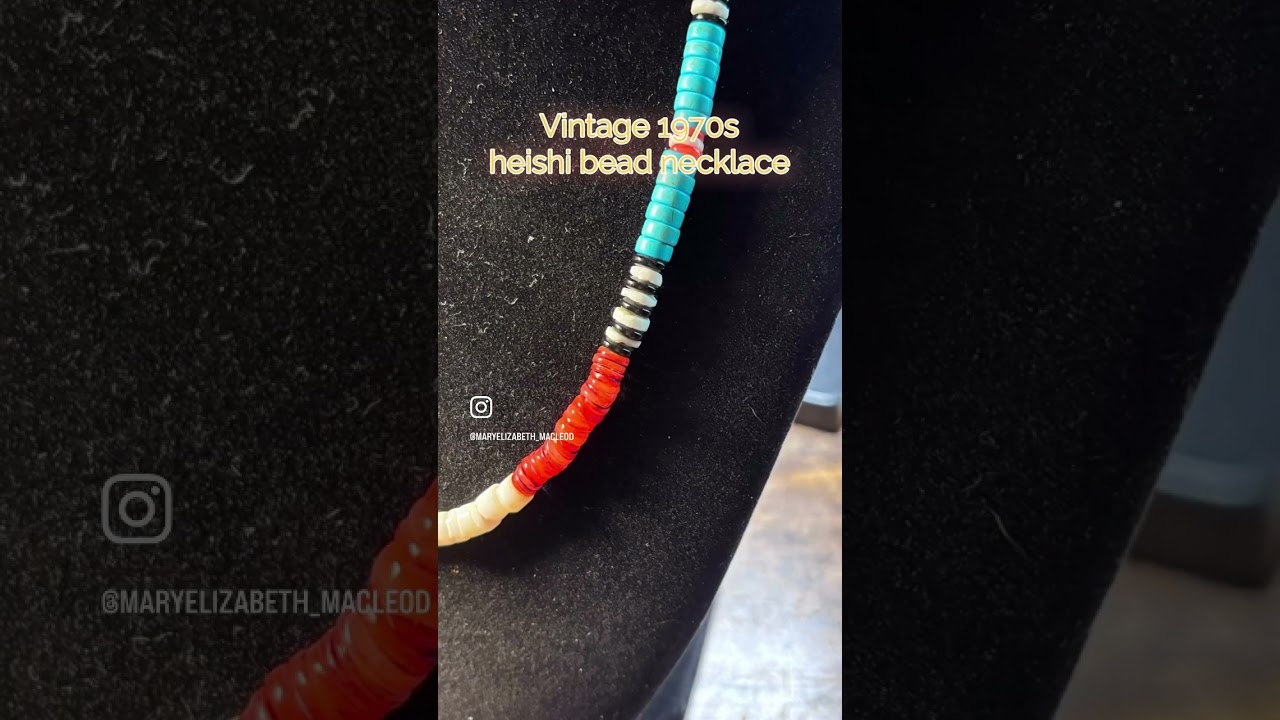 heishi bead necklace |Holdfast Treasures Etsy  