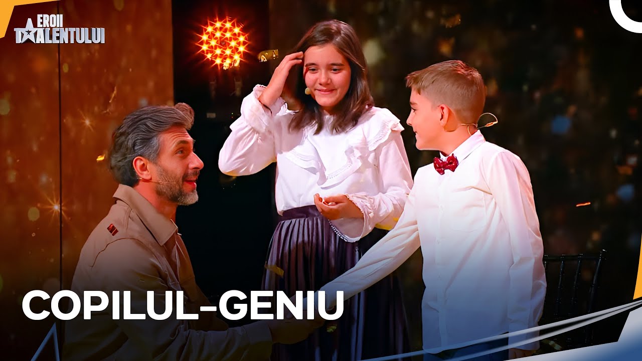 Șahistul de 9 Ani Care a Luat Golden Buzz! | Românii au Talent