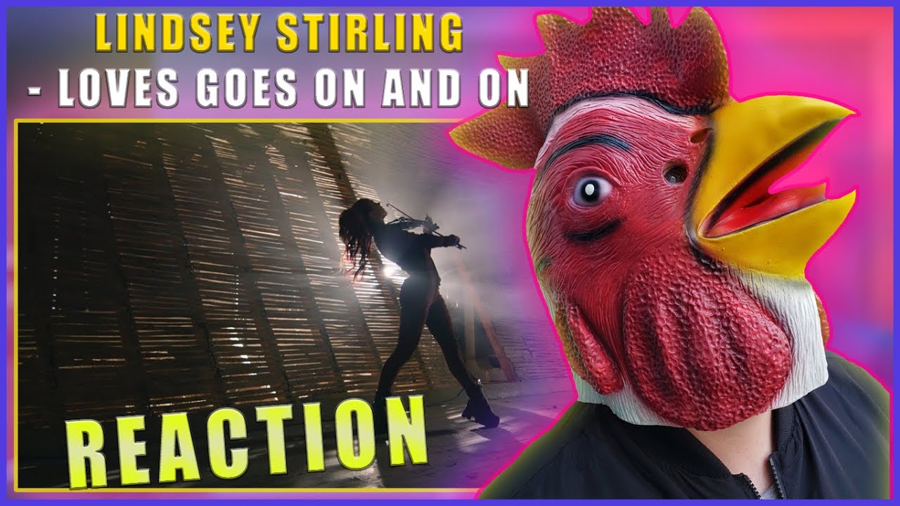 Lindsey Stirling - Love Goes On and On ft  Amy Lee of Evanescence | ROOSTER REACTS
