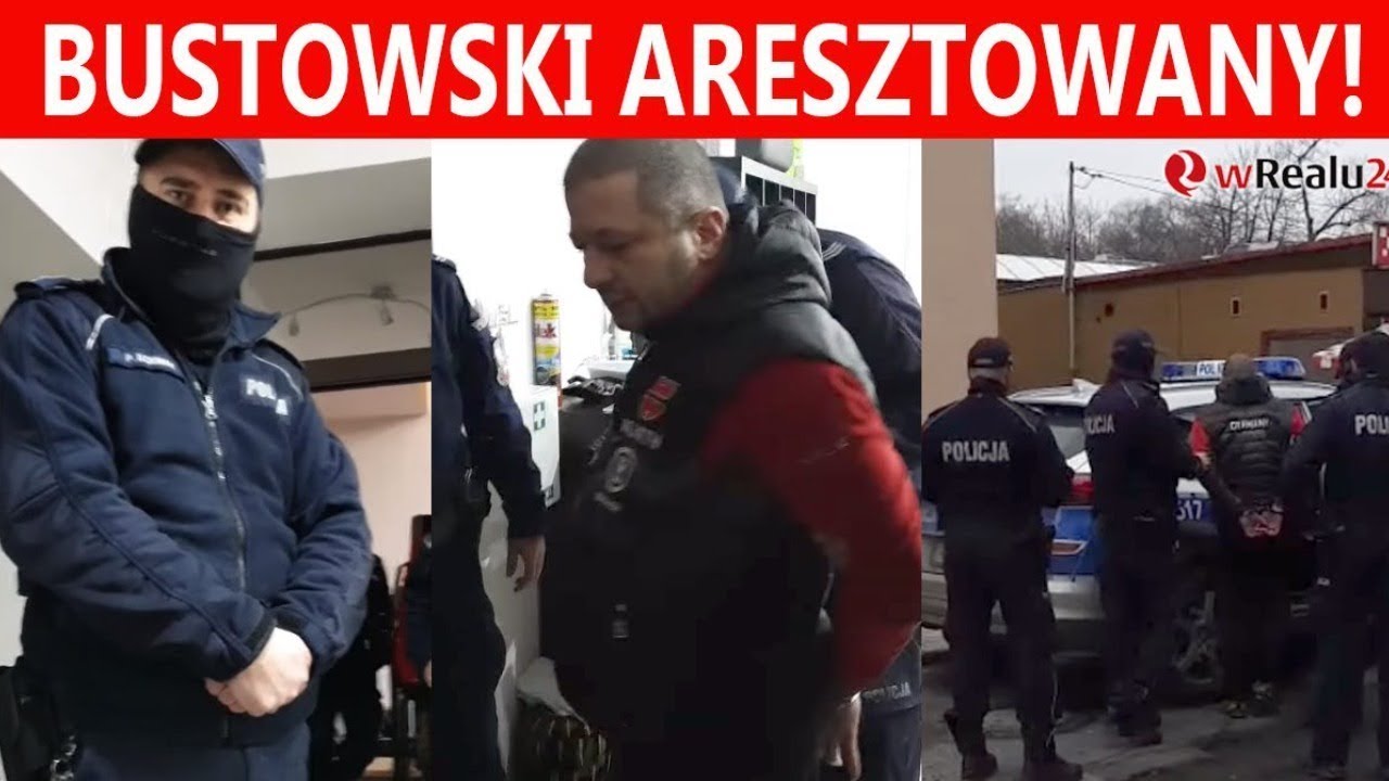 PILNE! Dlaczego Policja aresztowała Bustowskiego Czy prawda o truciu Polak&oacute;w wyjdzie na jaw WREALU24