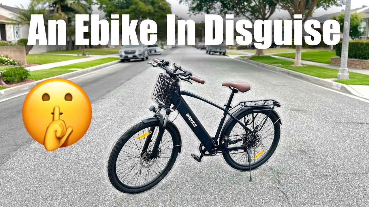 This Ebike Still Looks Like BICYCLE | Qronge Meteors E-bike Review