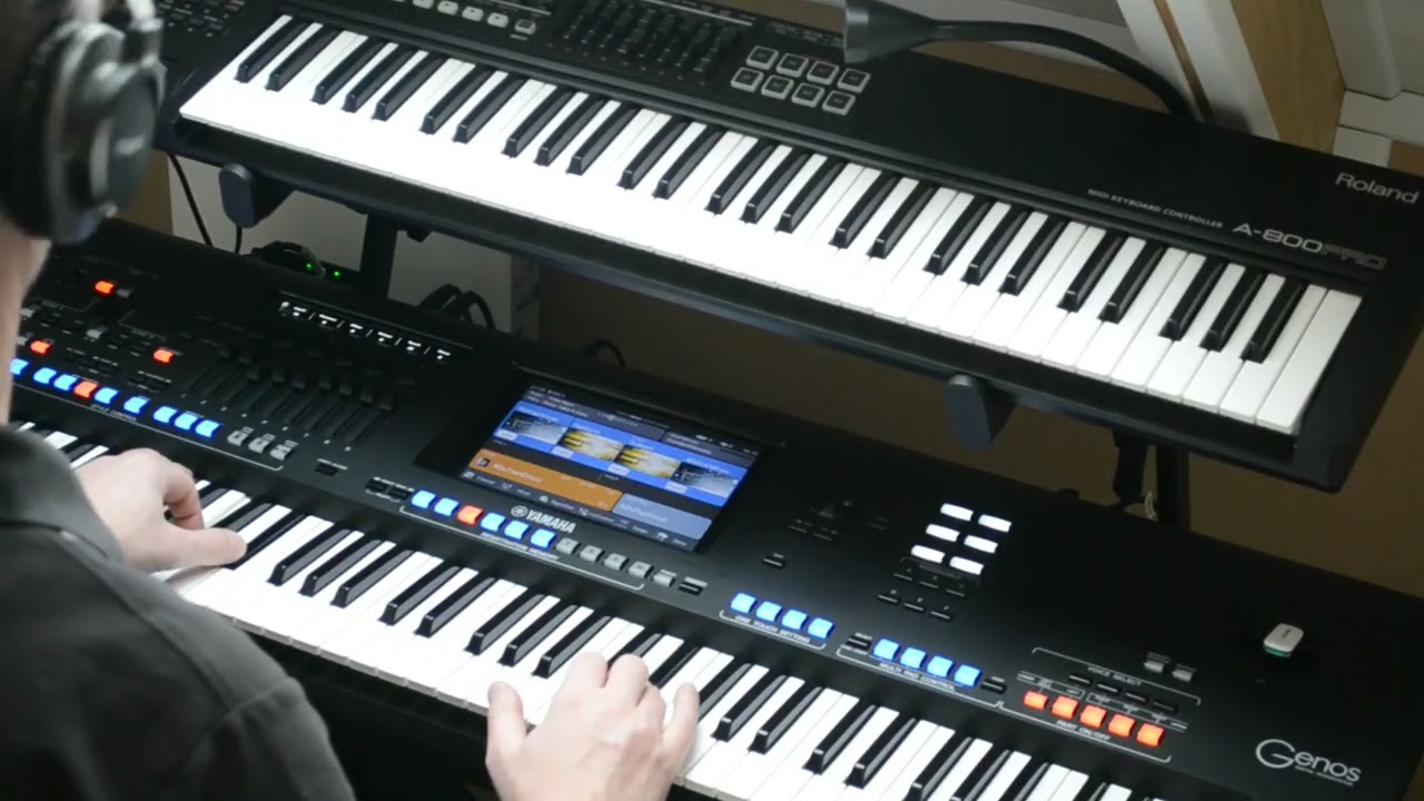 Mika - Relax Take It Easy, COVER on Yamaha Genos & Roland A800 pro