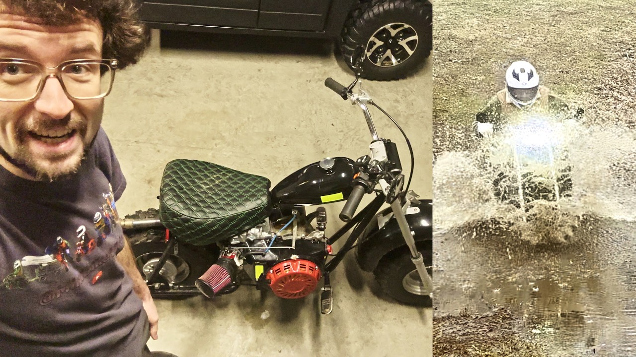 390cc Mini Bike: Upgrades & Riding Dirty!
