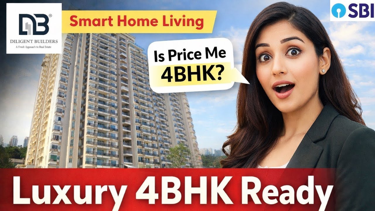 Luxury 4BHK Ready Flat | Smart Home Living | Noida Extension Diligent Builder| Ready to Move Flats 