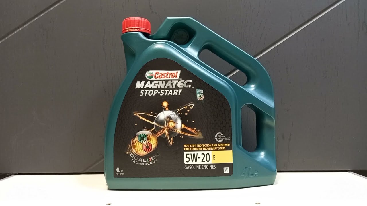 Моторное масло Castrol Magnatec STOP-START 5W-20 E 4 литра.