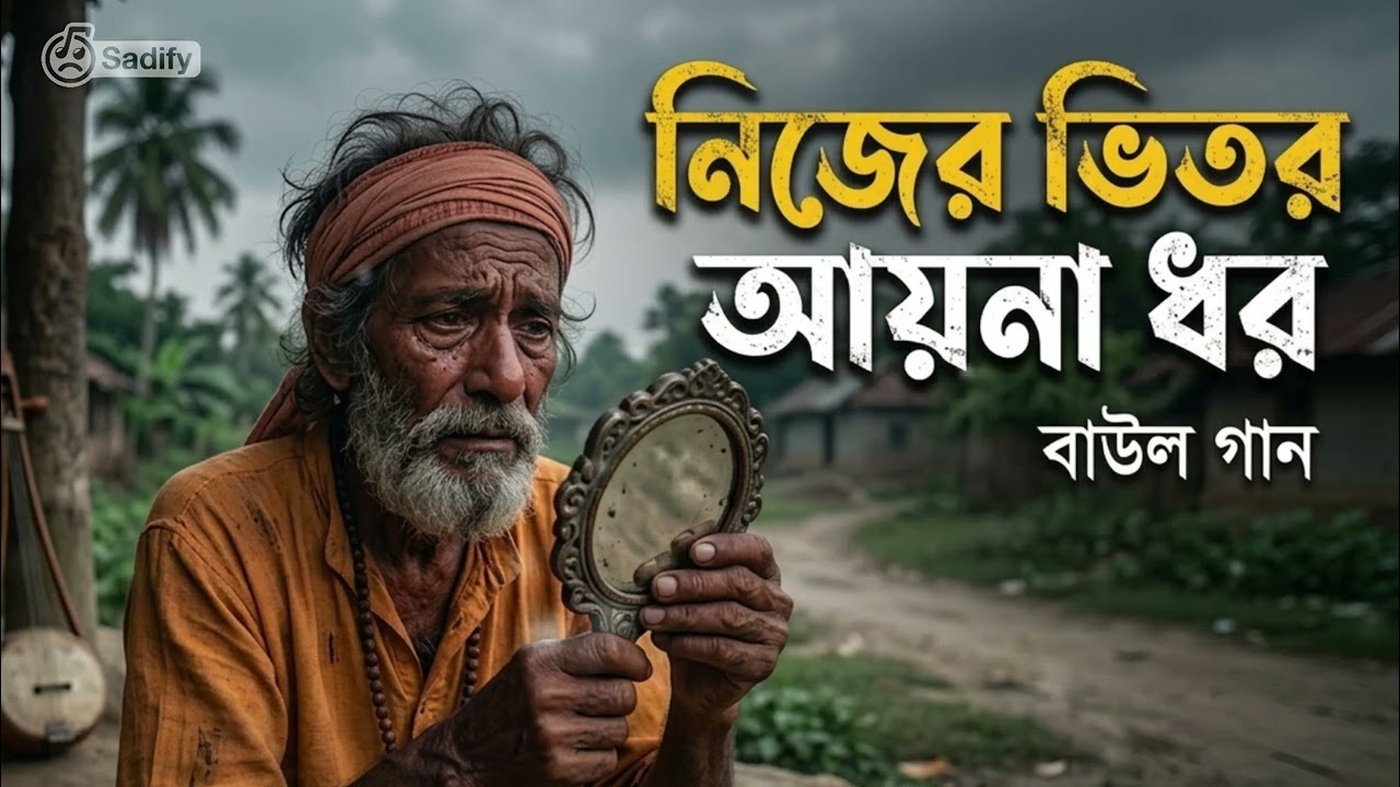 নিজের ভিতর আয়না ধর | Nijer Bhitor Ayna Dhor | Bangla Folk Song | Sad Folk Song