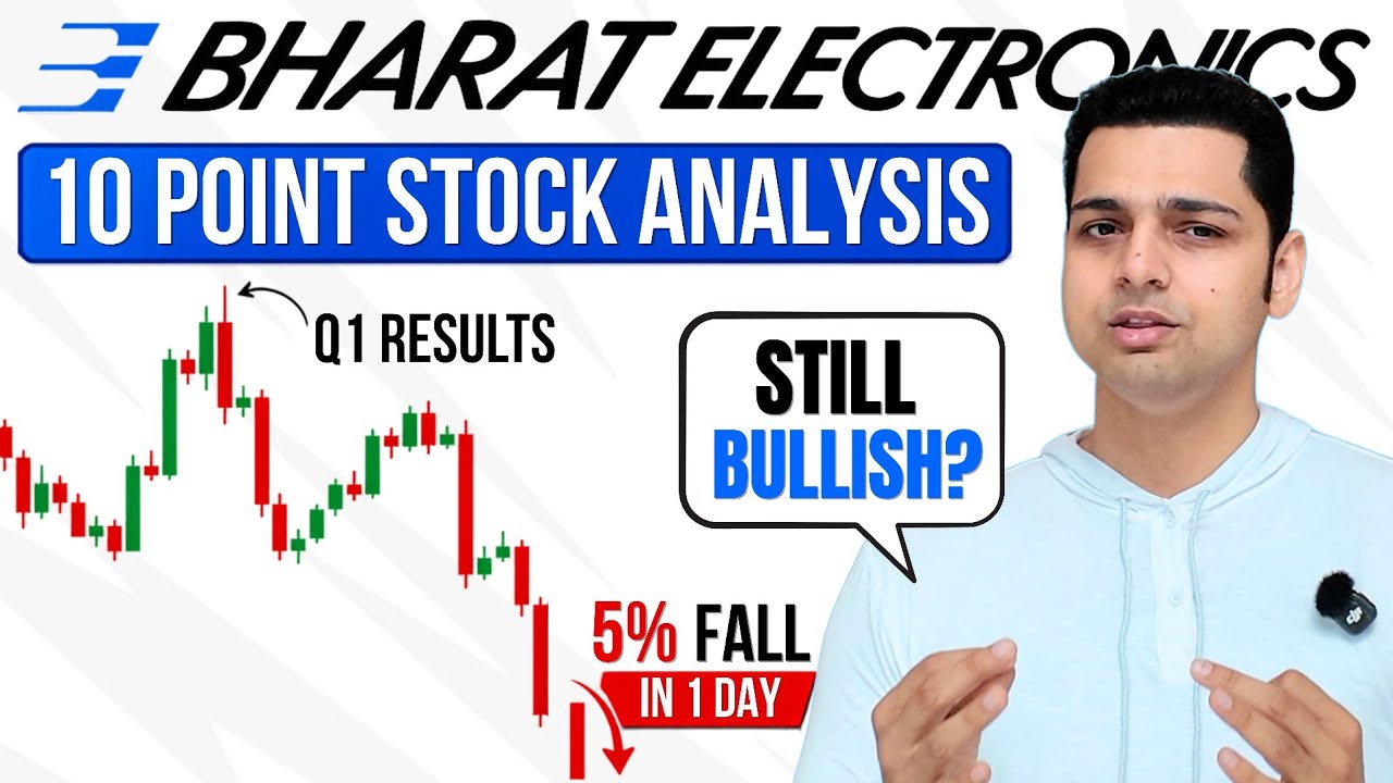 Bharat Electronics Stock Analysis - Opportunity after Price Crash - Q1FY27 Results Explained | News