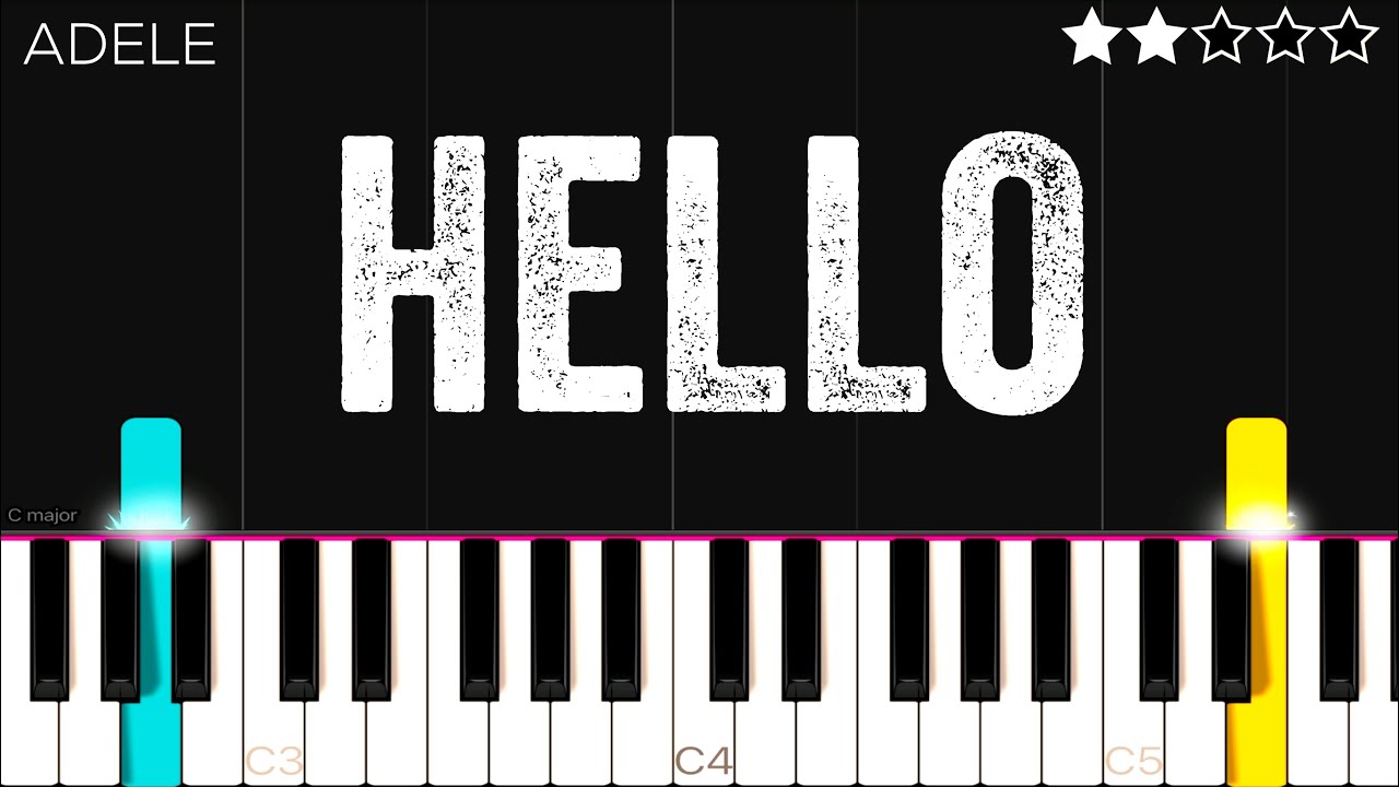 Adele - Hello | EASY Piano Tutorial