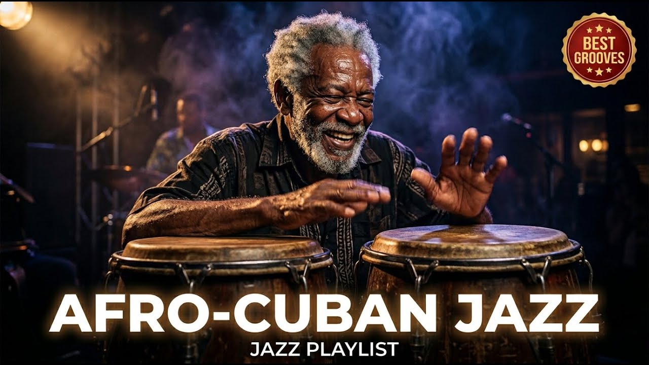 Caribbean Moon Groove 🌕 Smooth Afro-Cuban Jazz (Under the Moon)