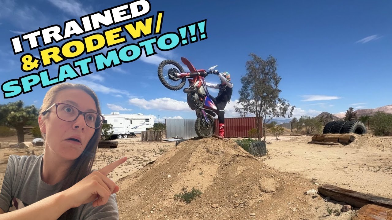 Training Hillclimbs & Sidehills at Splat Moto Ranch