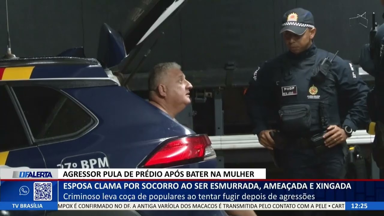 DF ALERTA - Esposa clama por socorro ao ser esmurrada, ameaçada e xingada