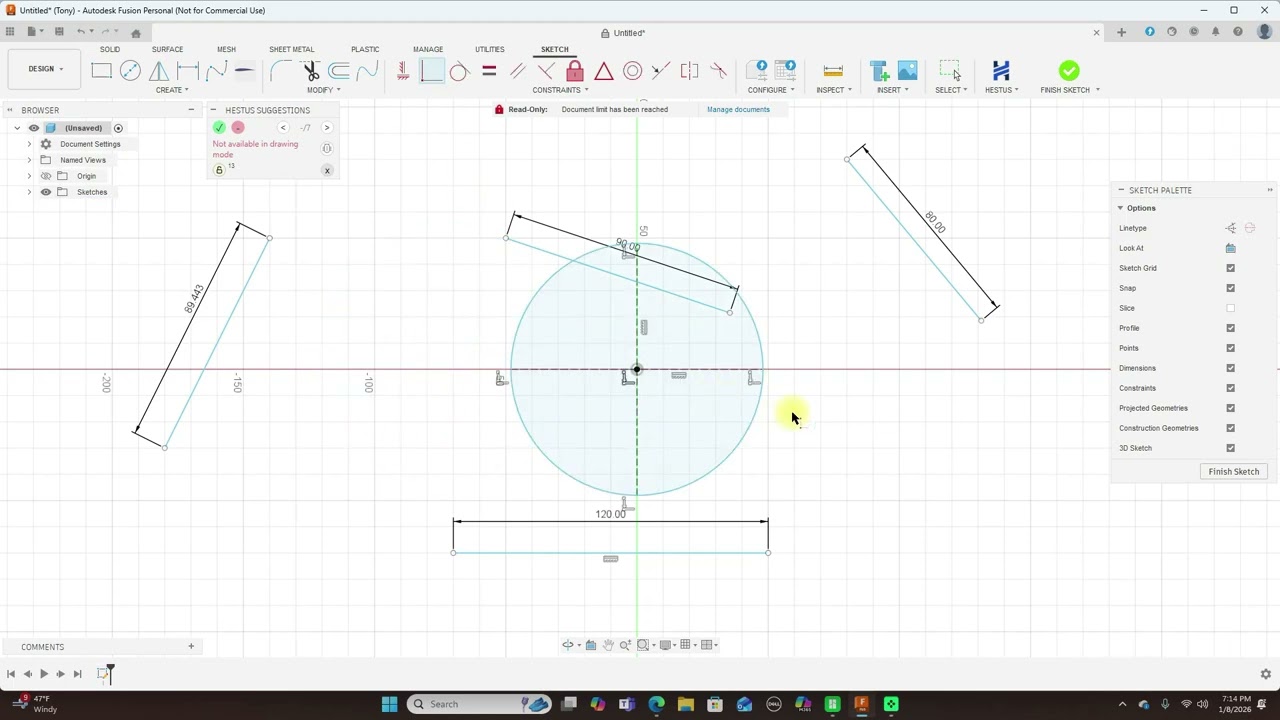 Этот инструмент на основе ИИ значительно упрощает создание эскизов в Fusion 360 для Hestus и RC CAD.