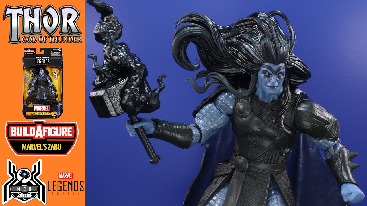 Marvel Legends BLACK WINTER Thor Zabu BAF Wave Figure Review
