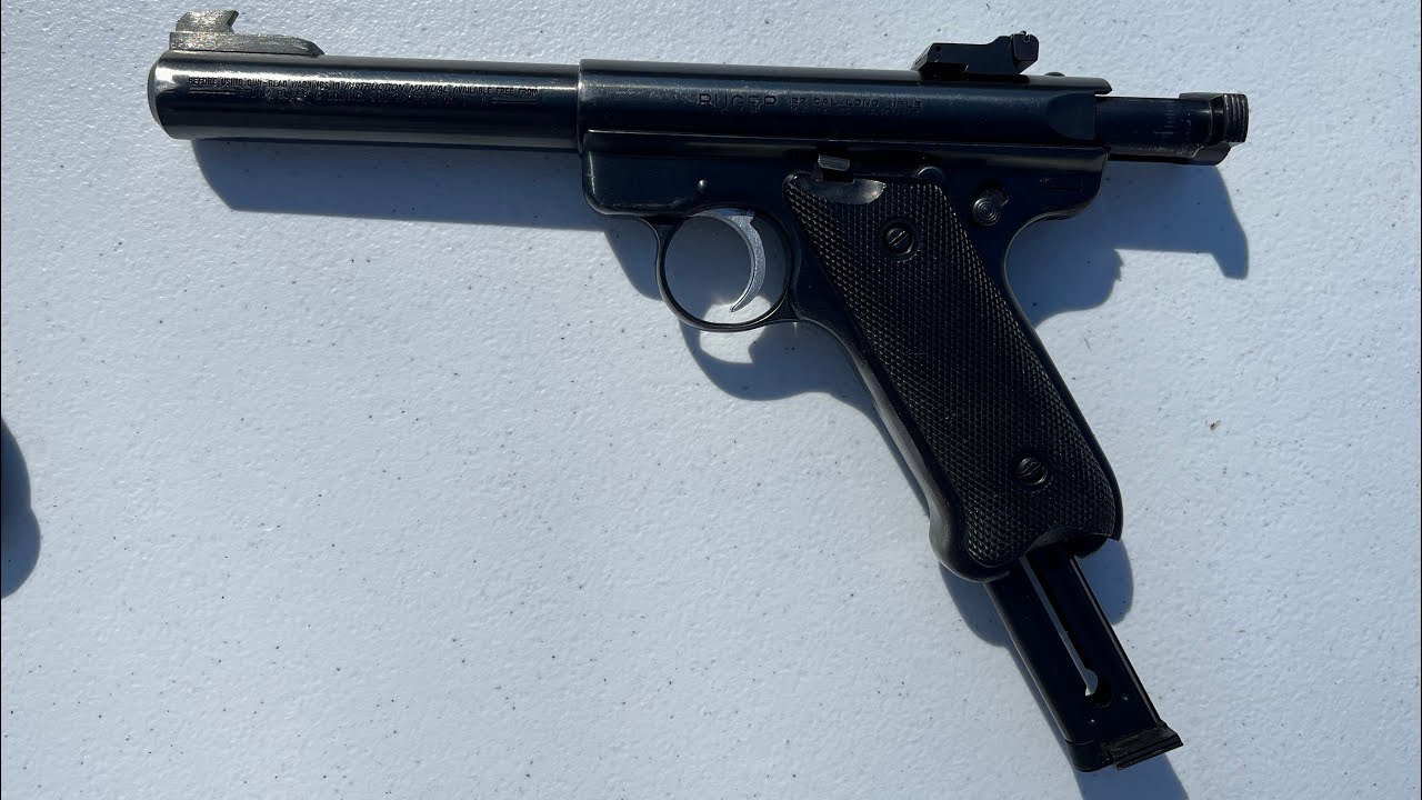 Ruger Mark II rear sight problems