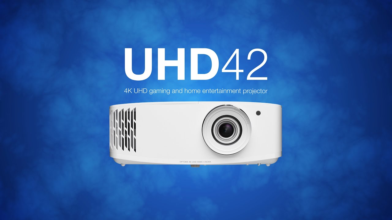 Optoma UHD42 - 4K UHD gaming and home entertainment projector