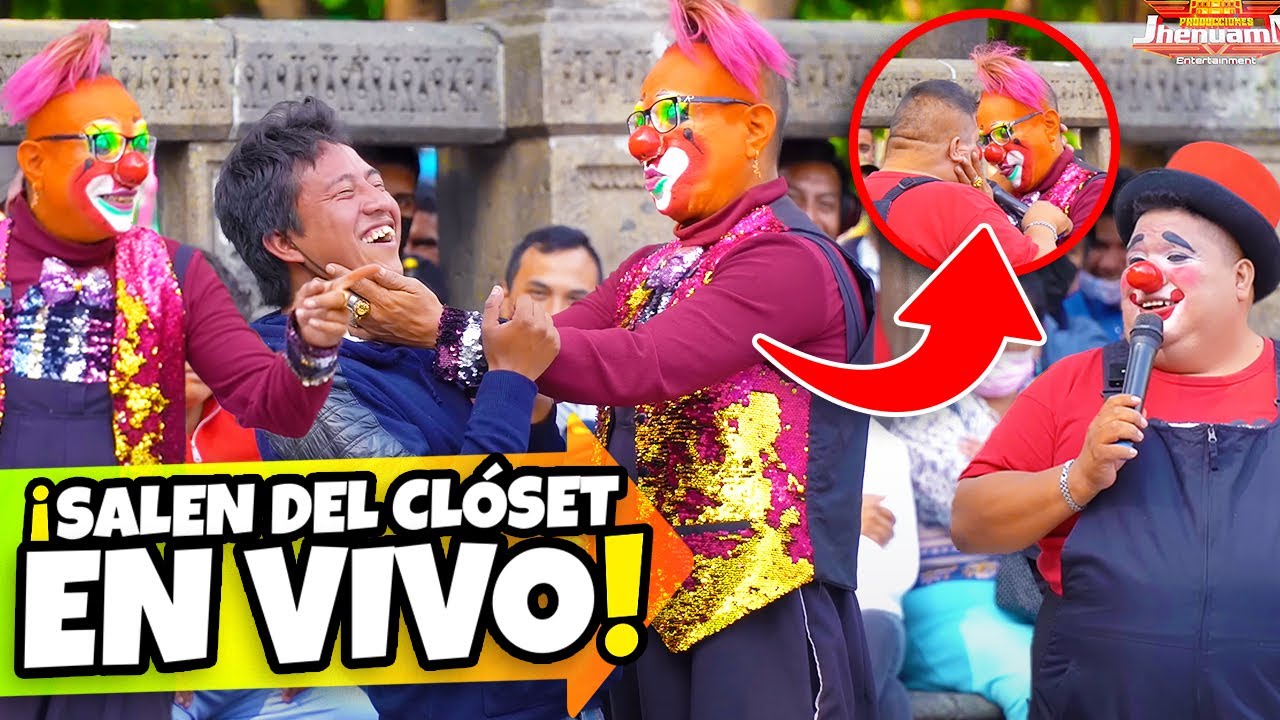 ‼️PENÉLOPE BESA a los PAYASOS más VIRALES‼️😍🤣| PIKOLIN Y KOKO | @Producciones Jhenuamn