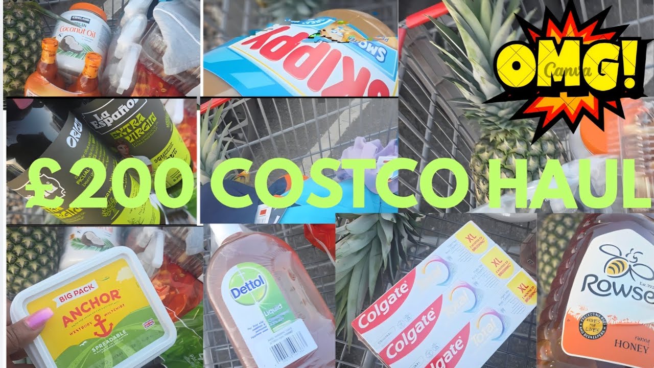 £200 Costco Haul in the UK 🇬🇧 Was It Worth It?