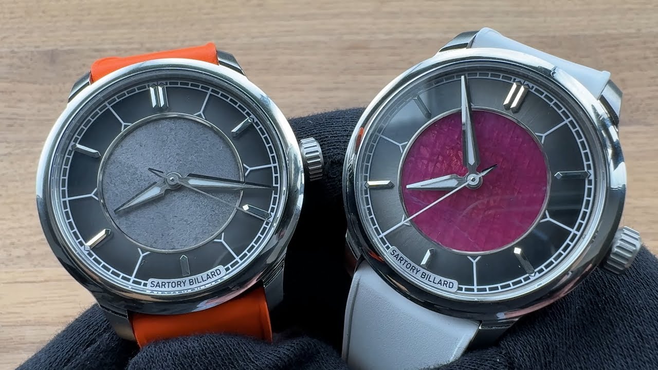 Sartory Billard Ruby Platinum SB04-E and Tantalum Hand-Engraved Dials Watch Review