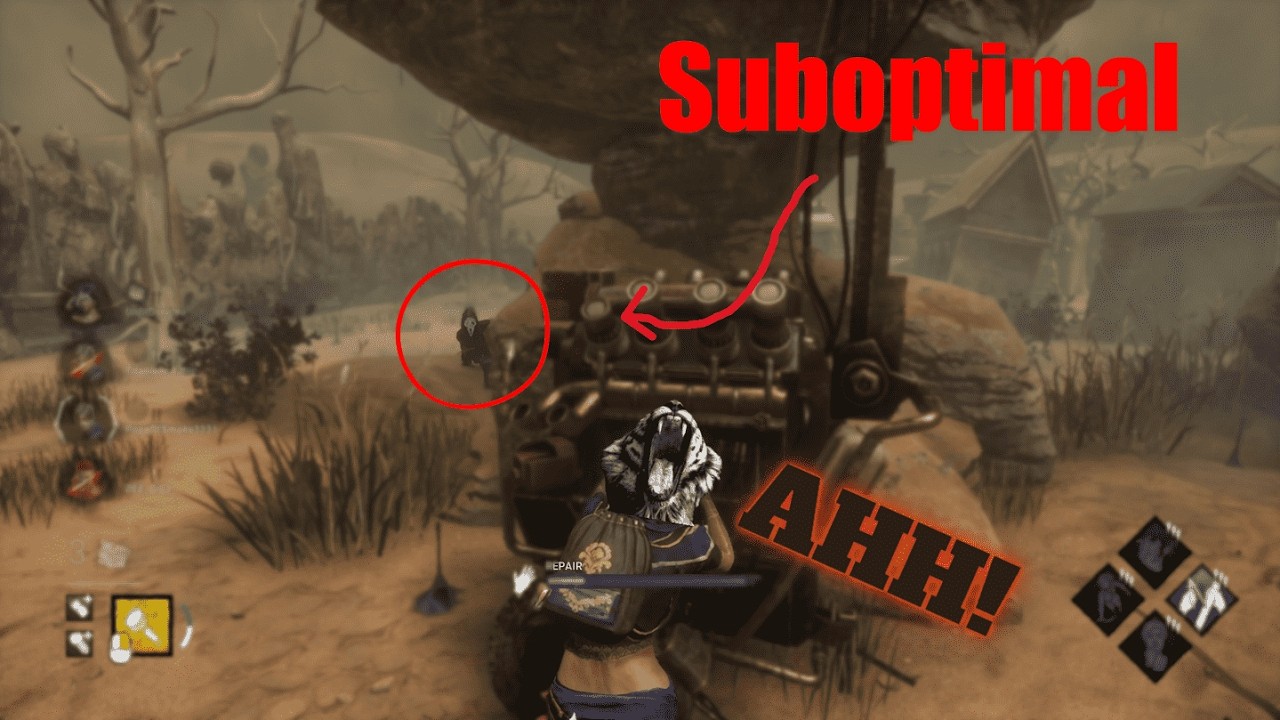 Scary Ahh Ghostface in DBD
