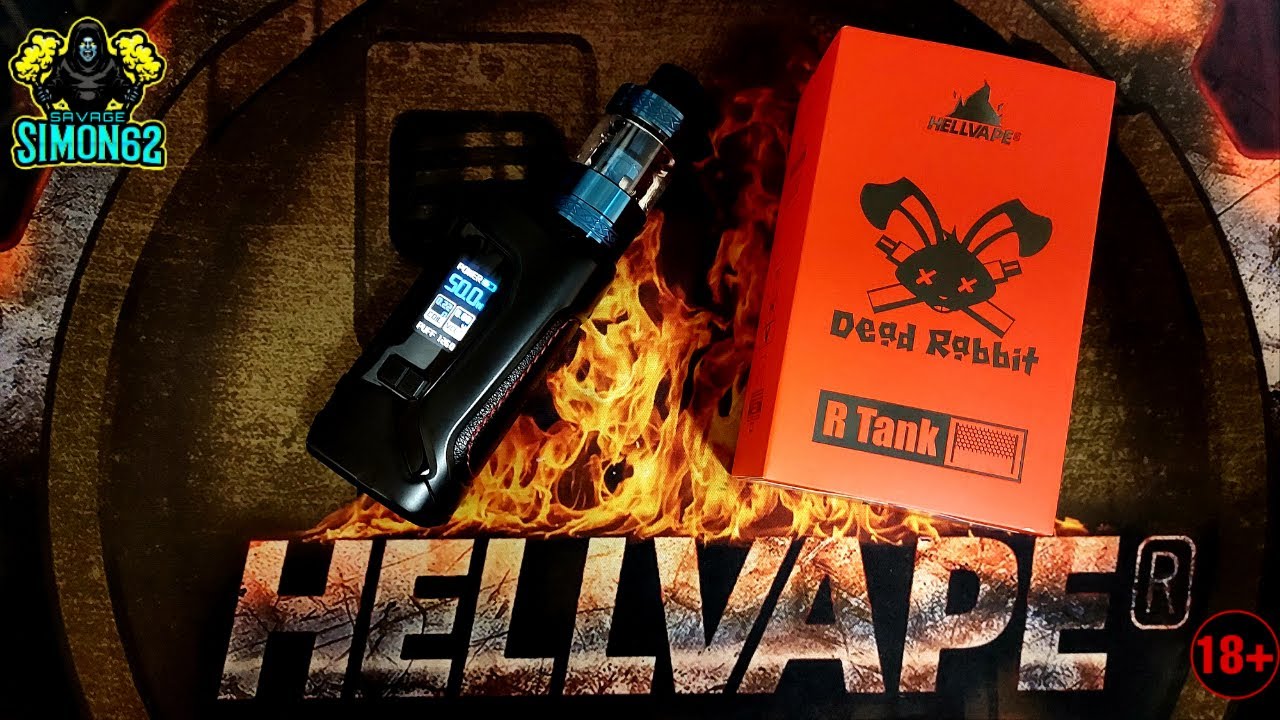 HELLVAPE DEAD RABBIT R TANK REVIEW 🔞 #hellvape #deadrabbitrtank #vape