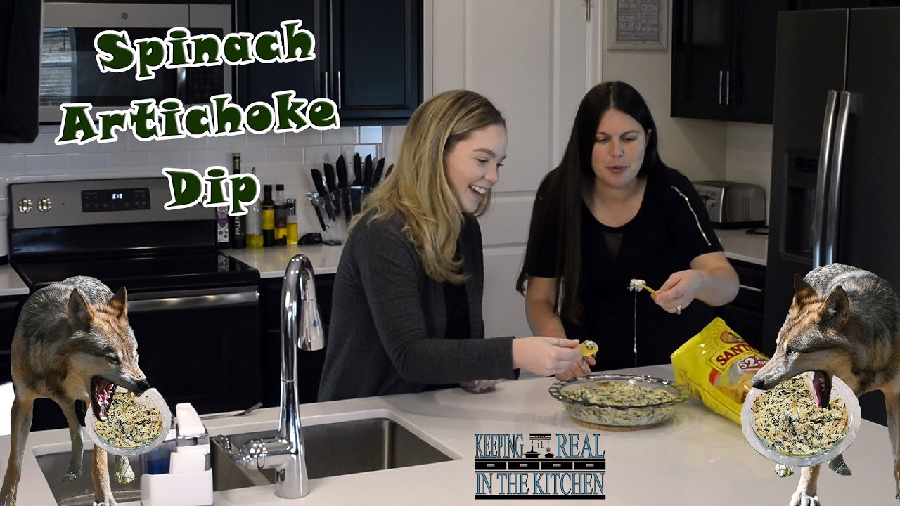Easy Cheesy Spinach Artichoke Dip Recipe! Episode 154