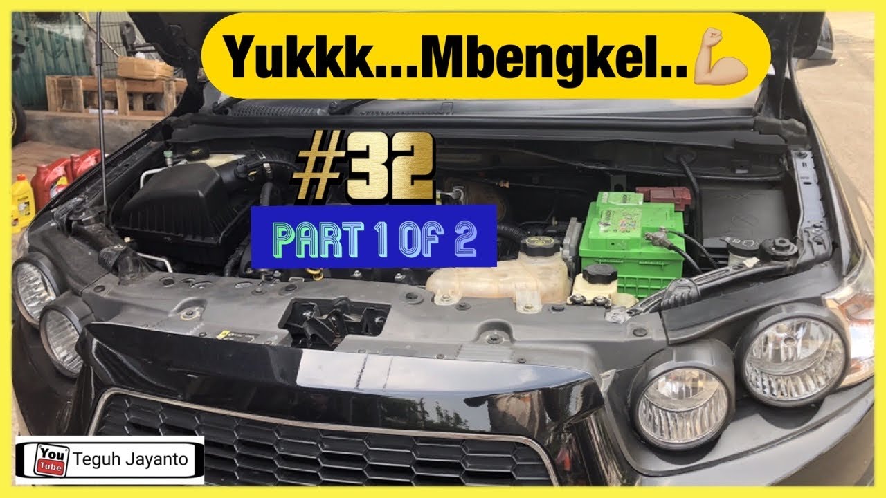 Mbengkel #32 : Ganti Link Stabil | Flushing Powersteering | Aveo Sonic 2014 |@Om Bastian