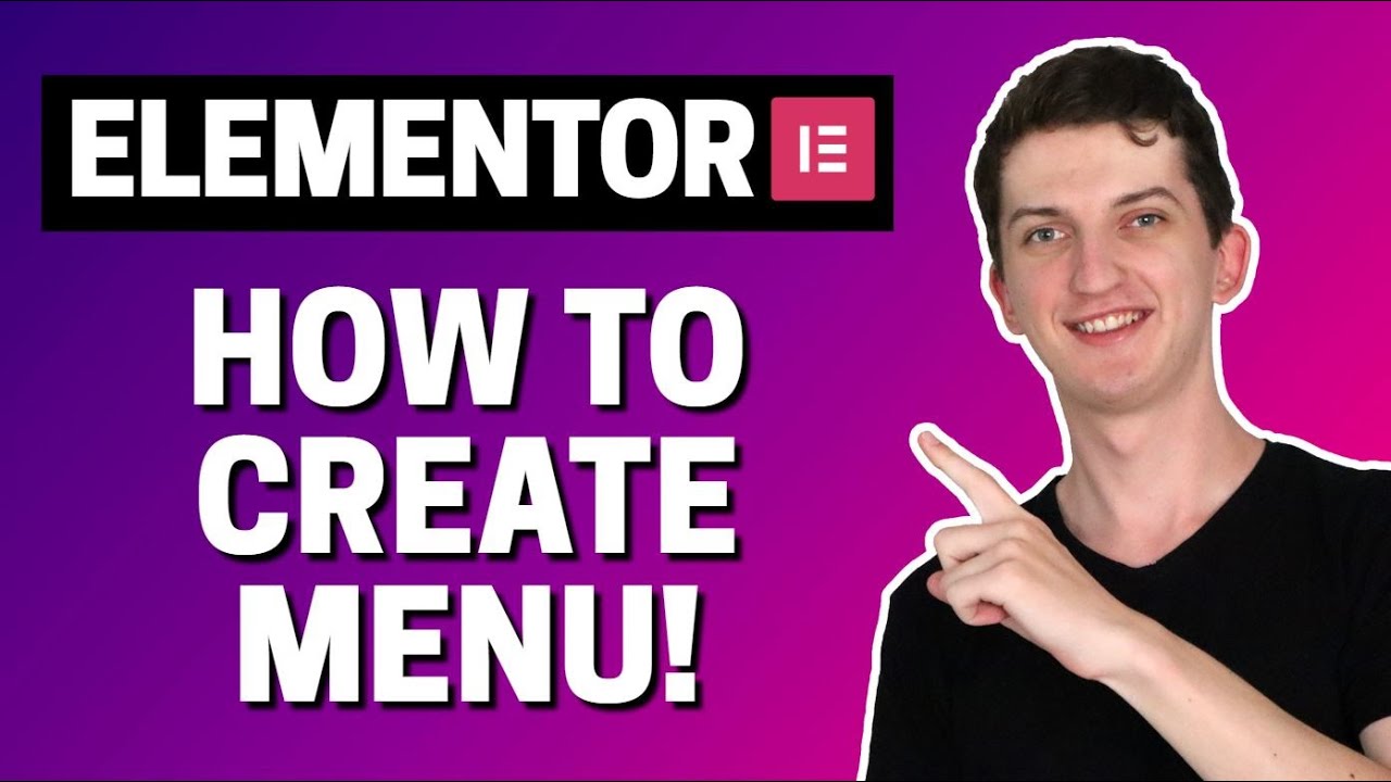 Как создать меню в Elementor