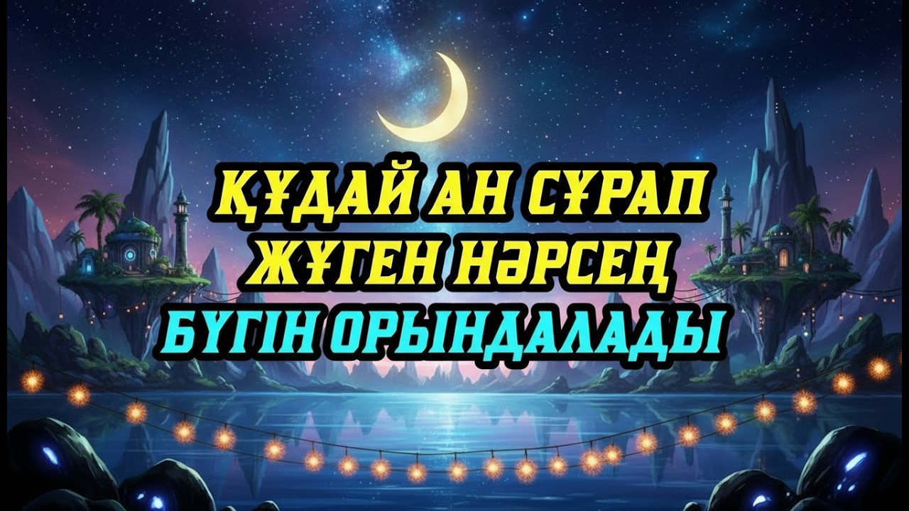 Қуаныштан жылайсың себебі жете алмай жүрген арманың орындалады иншалла